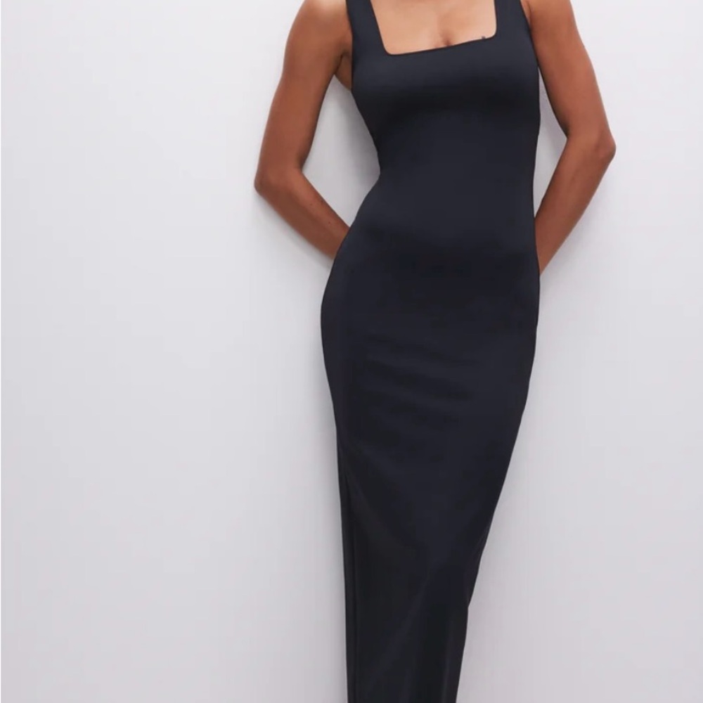 Good American Scuba Modern Tank Maxi Dress Medium